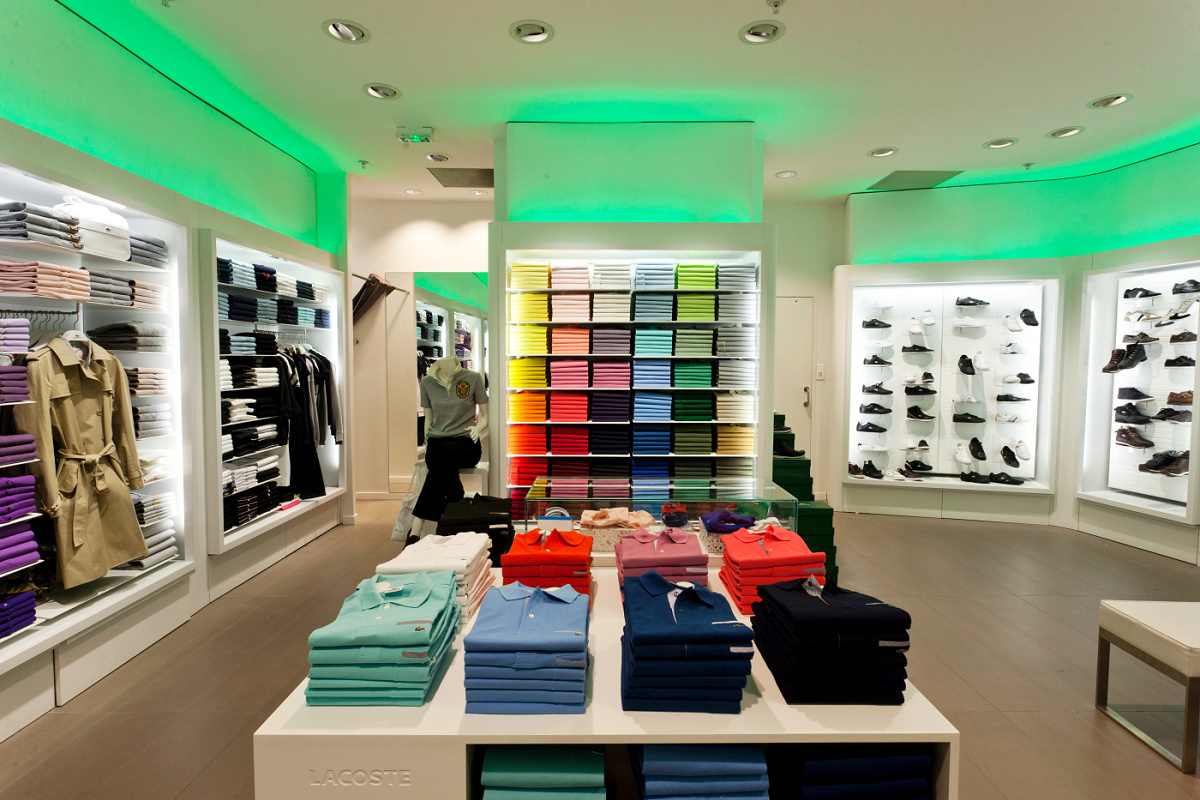 Lighting design: Retail design ceiling