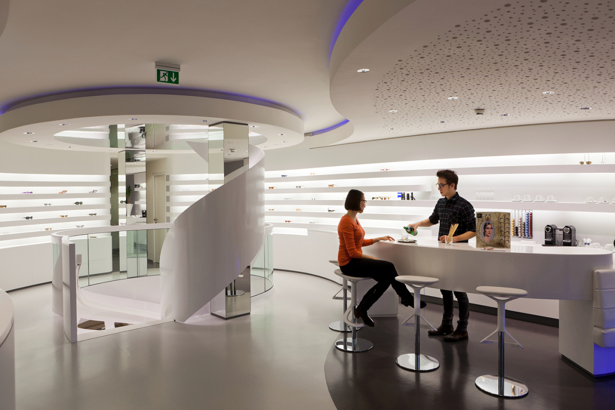 Lighting design: Retail design ceiling