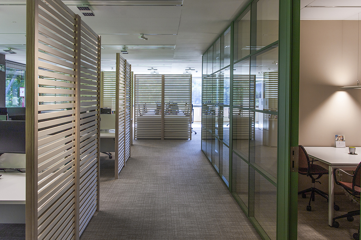 Gebäude LK3 bei Laboral Kutxa, Arrasate-Mondragón/Gipuzkoa