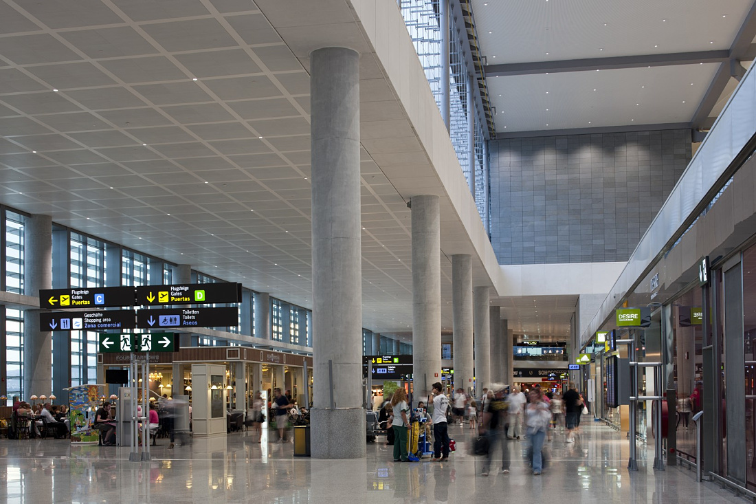 Luchthaven Malaga, terminal 3