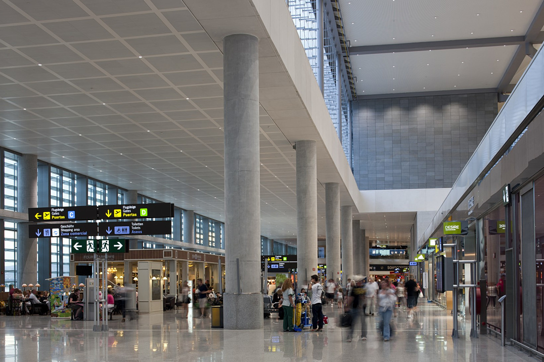 Flygplatsen i Malaga, terminal 3