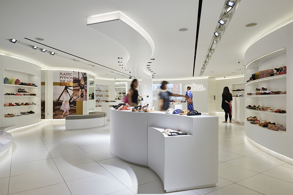 Melissa Flagship Store, Raffles City Shopping Centre, Singapur