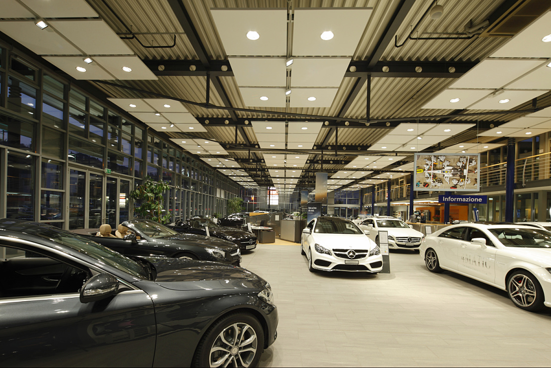 Mercedes showroom, Lugano