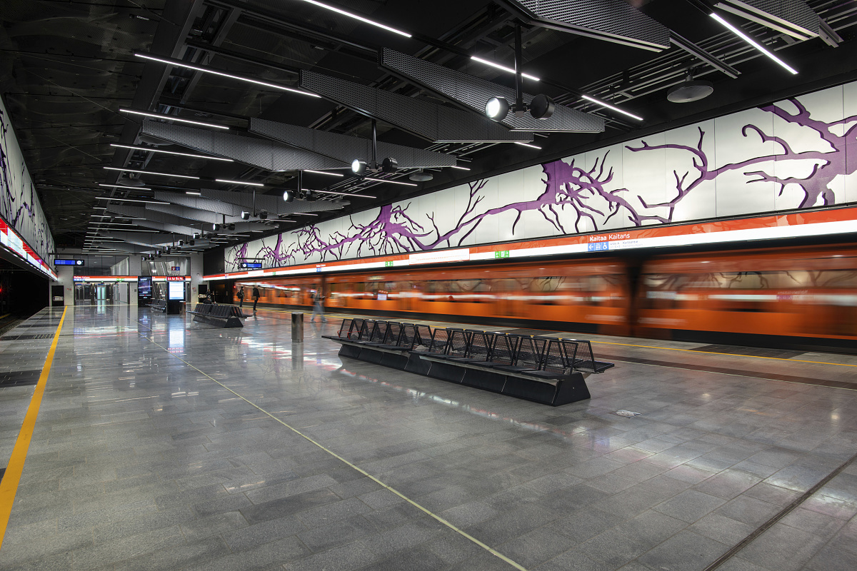 Metro stations, Helsinki