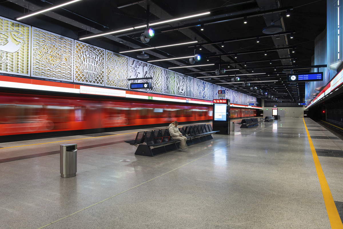 Stations de métro, Helsinki