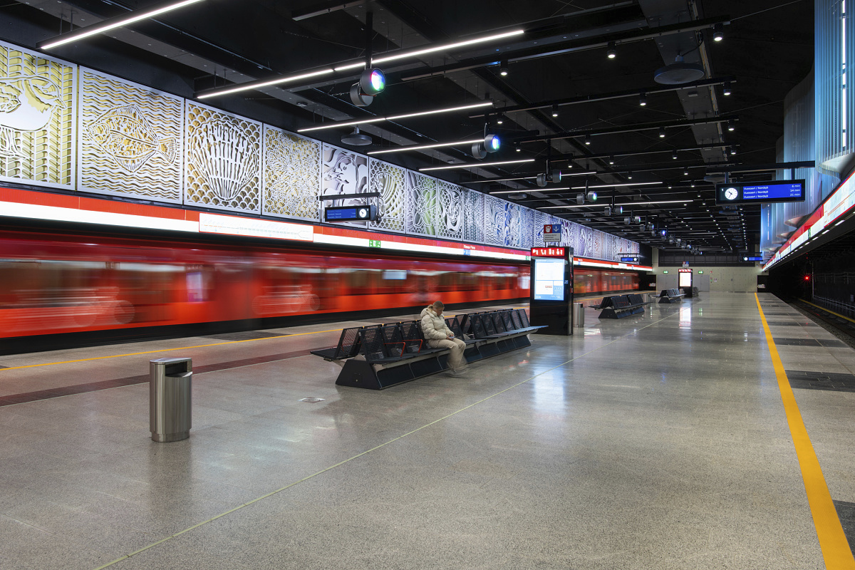 Metro stations, Helsinki