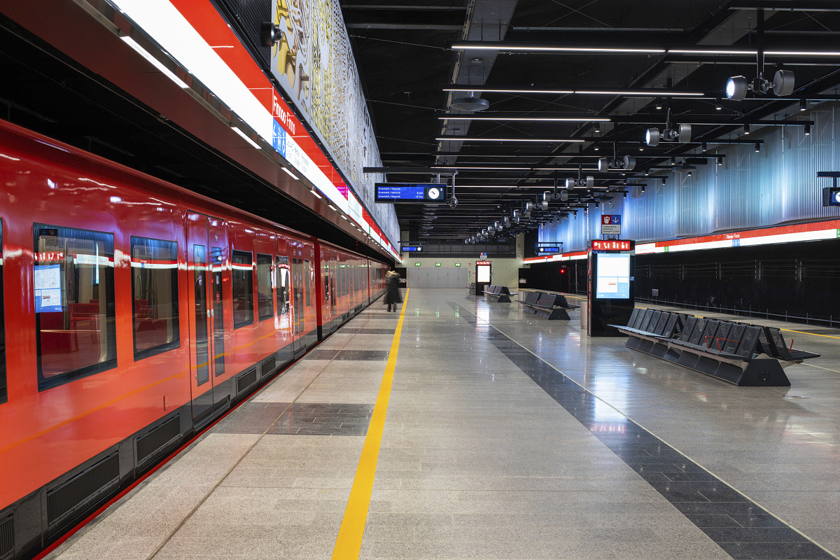 Metro Stationen, Helsinki