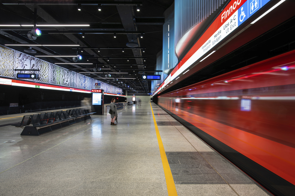 Metro stations, Helsinki