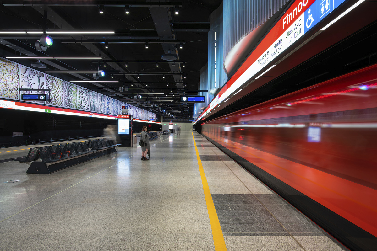 Stations de métro, Helsinki