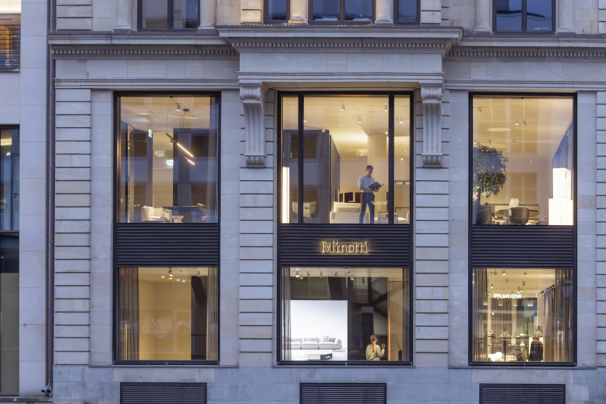 Minotti Flagship Store by pesch