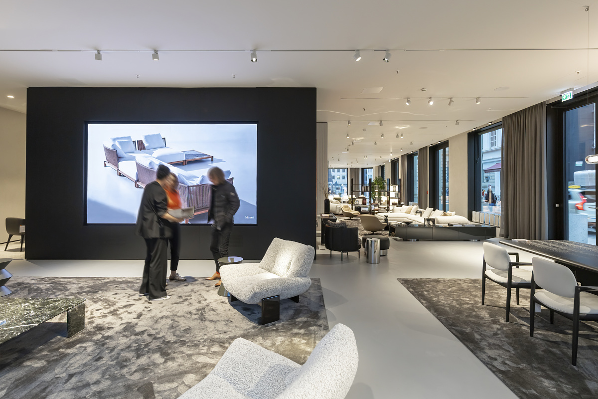 Minotti Flagship Store by pesch