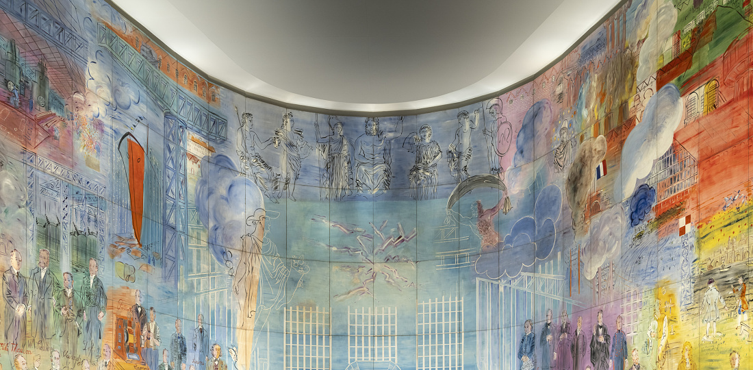LED light: LED lighting for the Musée d'Art Moderne, Salle Dufy