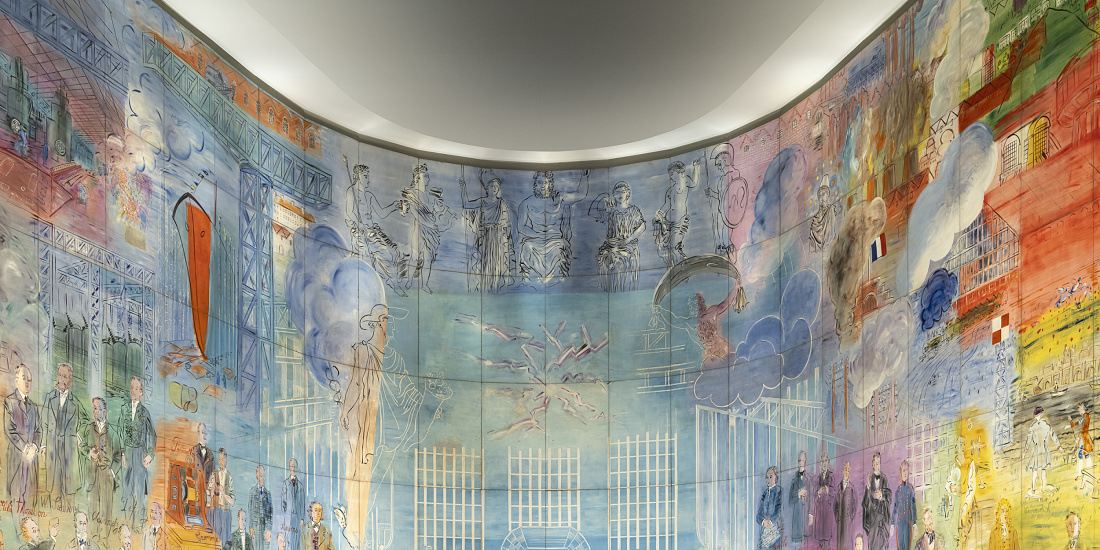 LED light: LED lighting for the Musée d'Art Moderne, Salle Dufy