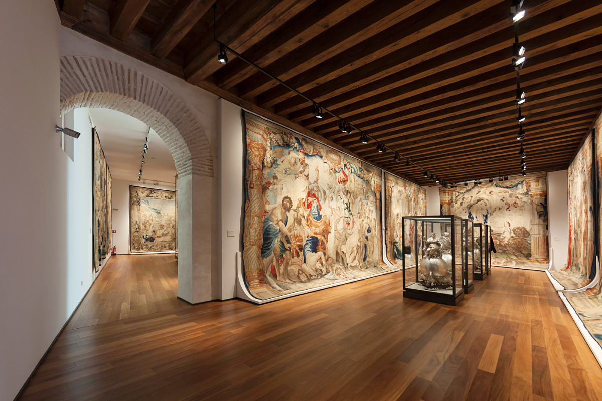 Museum of ancient tapestries and textiles at the Colegio de Infantes, Toledo