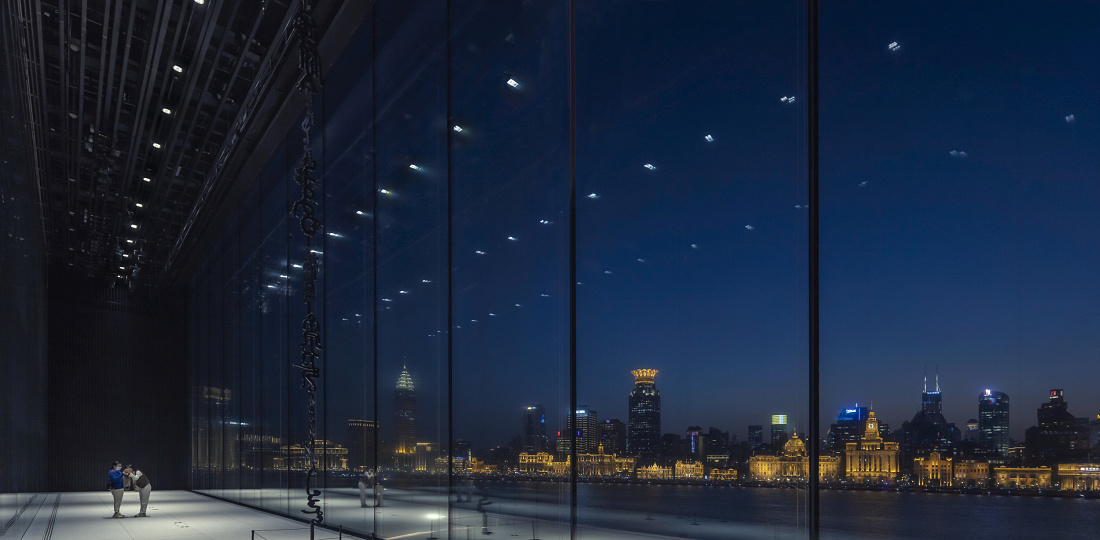 LED light: LED lighting in the Museum of Art Pudong, Shanghai