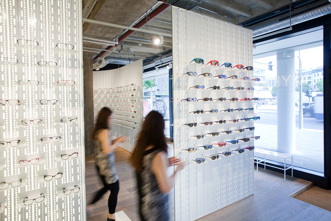 Mykita store in the Bikini Berlin concept mall