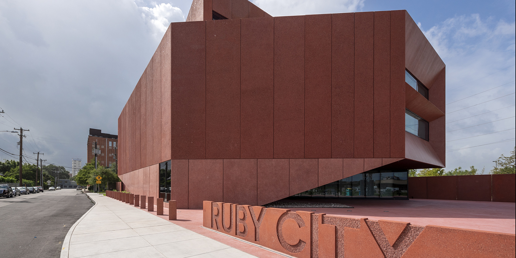 Nytt ljus från ERCO för galleriet Ruby City i Texas, San Antonio, USA