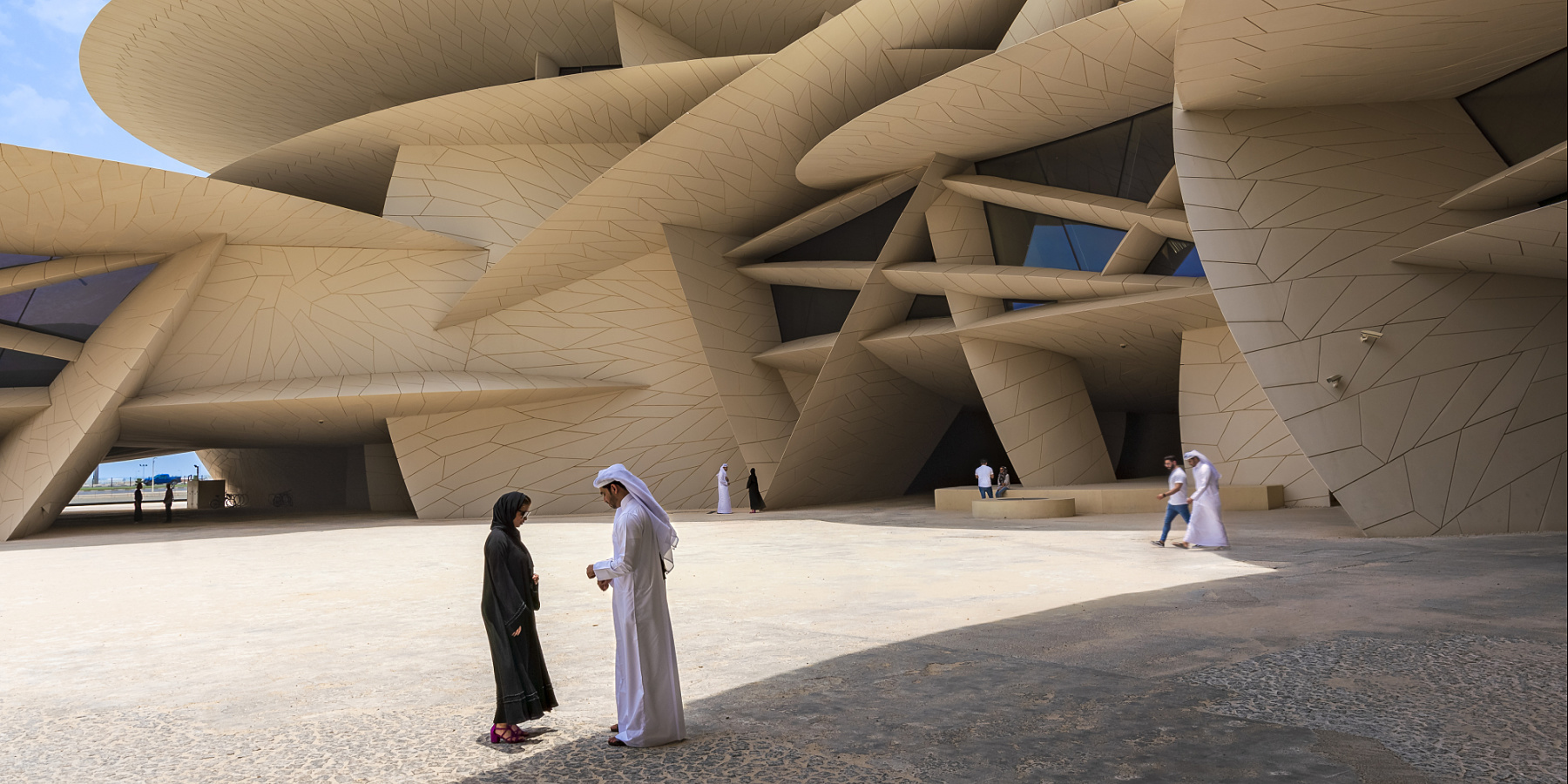 Nieuw Nationaal museum Qatar, Doha, Qatar