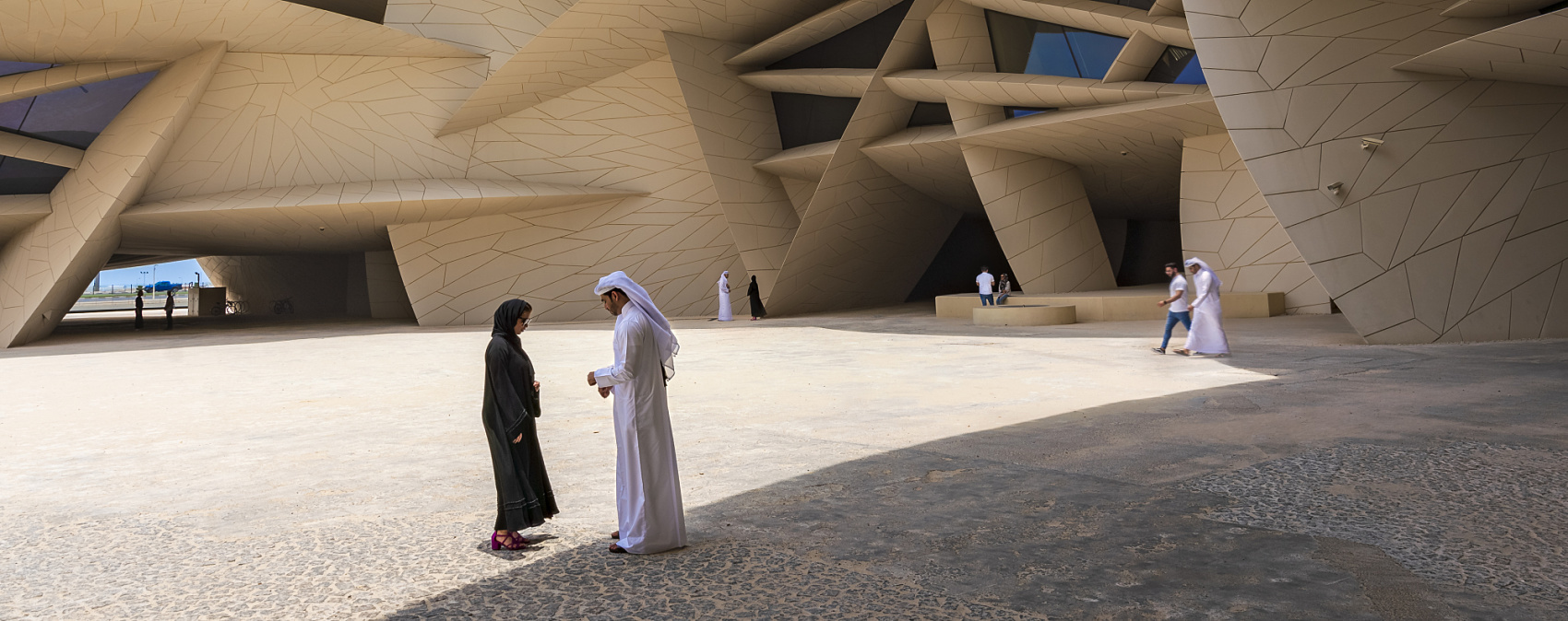 Nieuw Nationaal museum Qatar, Doha, Qatar
