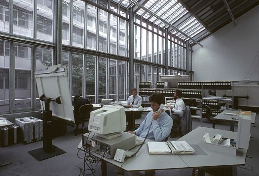 Univers de bureau en transition