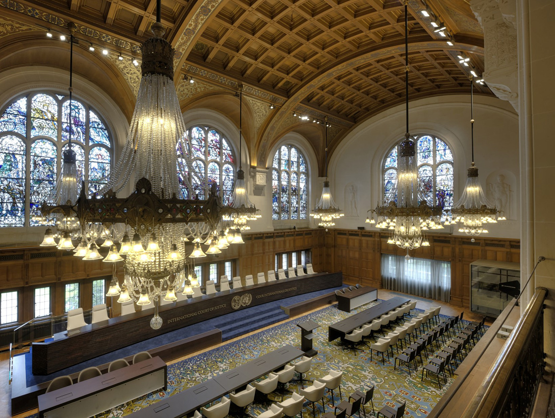 Friedenspalast, Internationaler Gerichtshofs der Vereinten Nationen, Den Haag