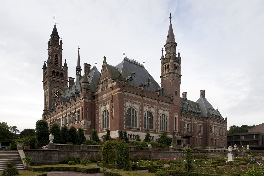 Friedenspalast, Internationaler Gerichtshofs der Vereinten Nationen, Den Haag