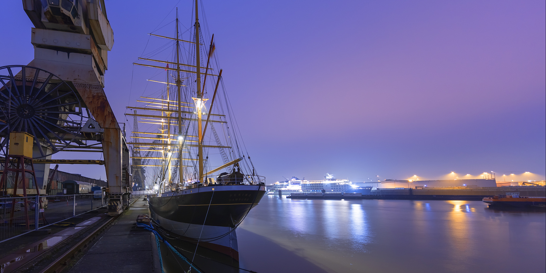 Quatre-mâts barque « Peking », Hambourg, Hambourg, 