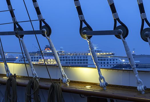 Quatre-mâts barque « Peking », Hambourg