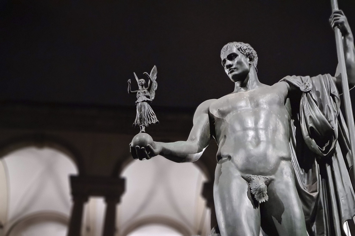 Pinacoteca di Brera / cortile interno, Milano 