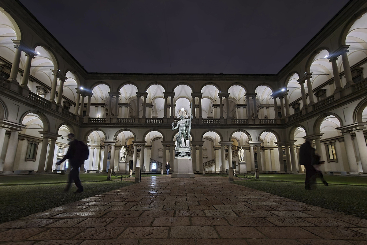 Pinacoteca di Brera / Courtyard, Milan 