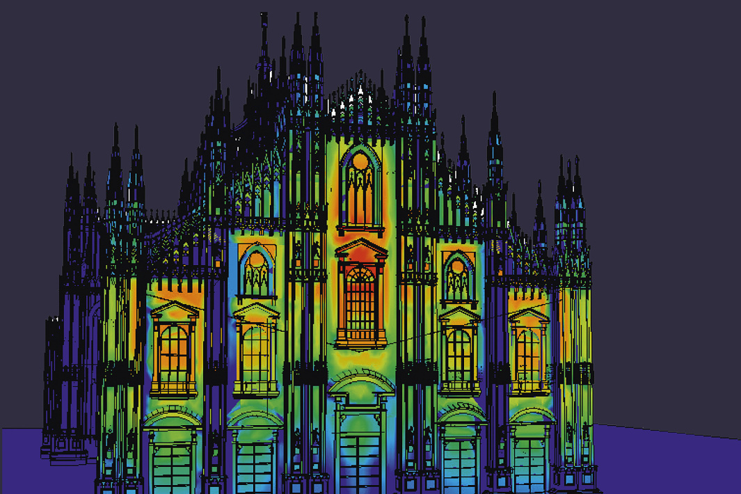 Planning light for monumental buildings