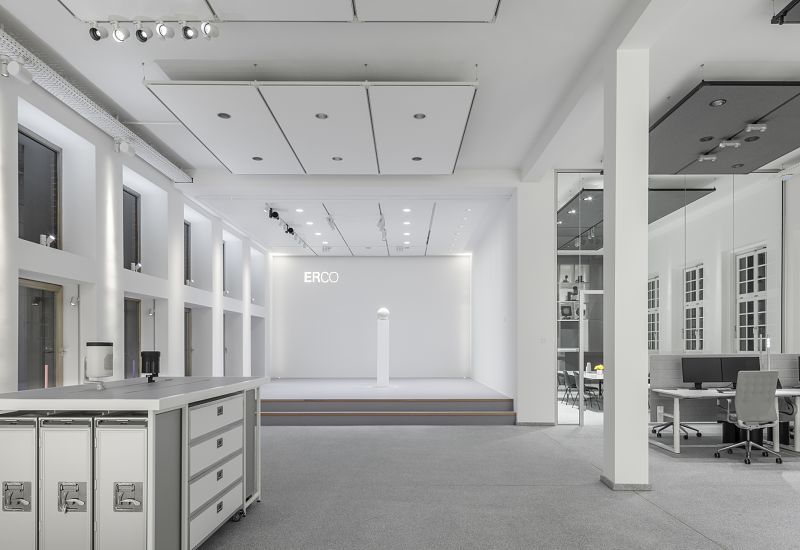 ERCO x JUNG Showroom im Ledigenheim München