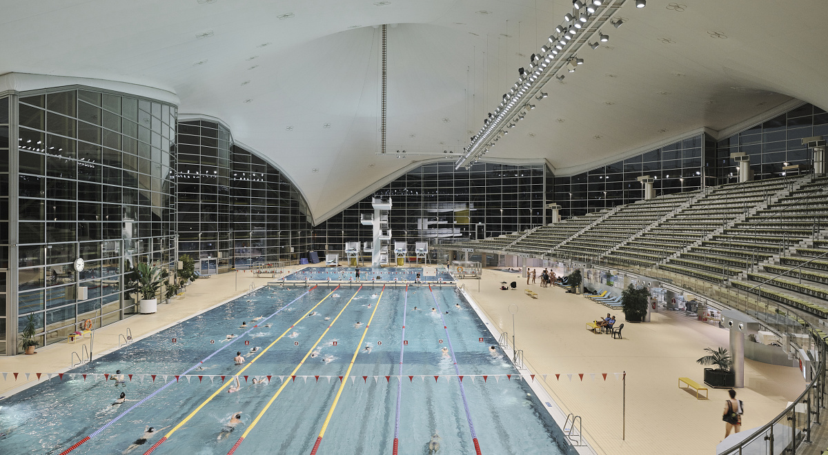 Overdekt zwembad Olympia, München: Sportief tijdschema, resultaten die een medaille waard zijn