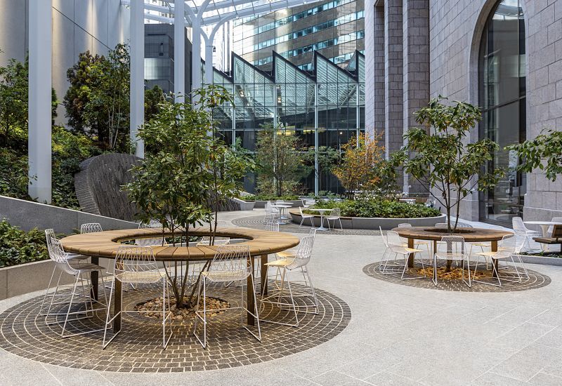 New York's new urban oasis: 550 Madison Avenue Garden