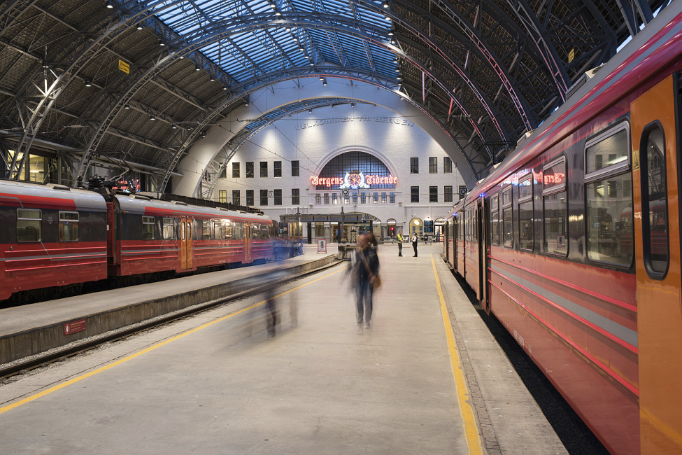 Railway station, Bergen