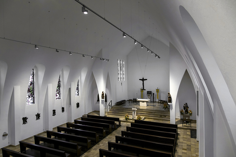 Nouvelle mise en lumière de léglise paroissiale de la Nativité-de-Marie à Grevenbroich