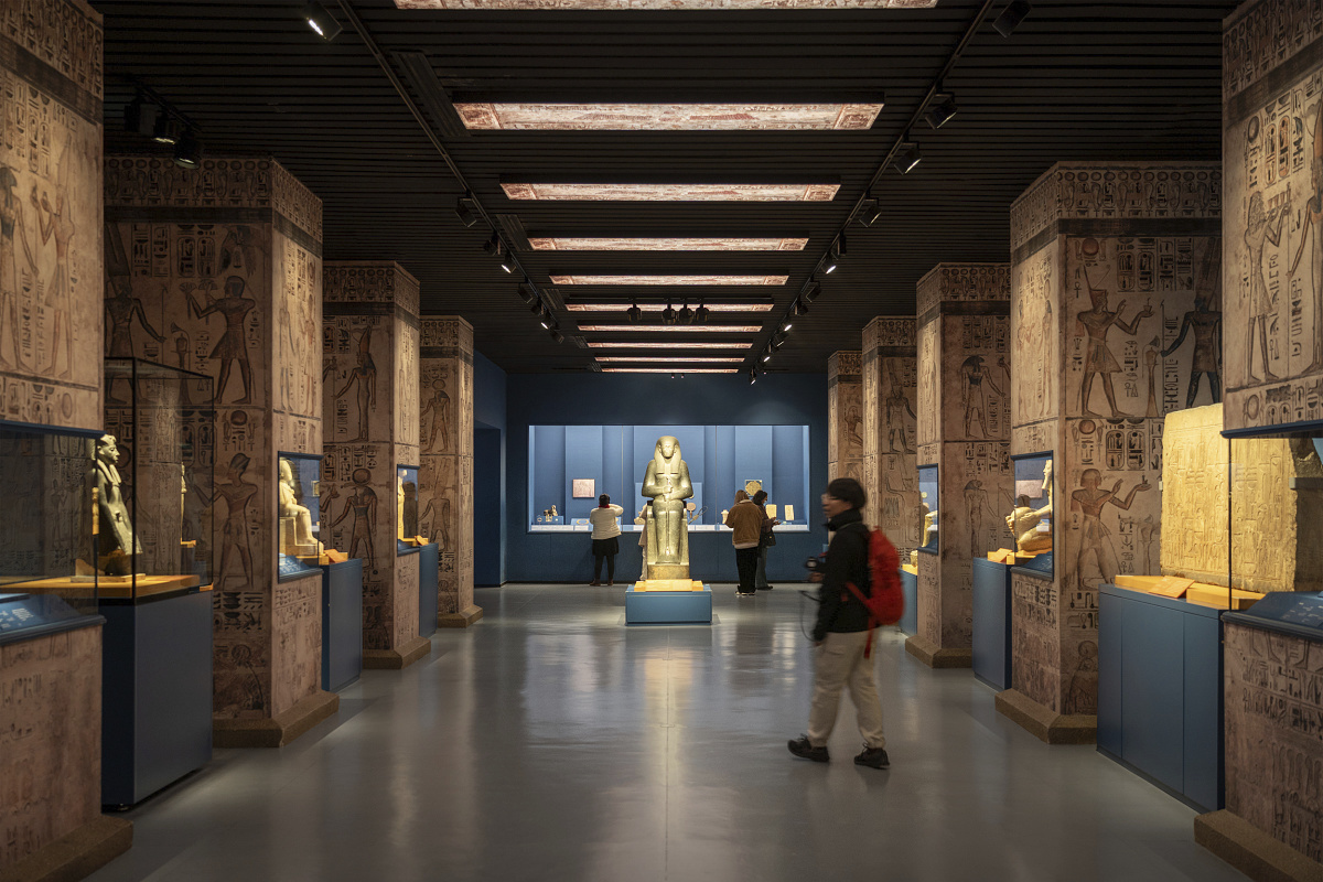 Shanghai Museum (Musée de Shanghai)/Exposition consacrée à l’Égypte, Shanghai 