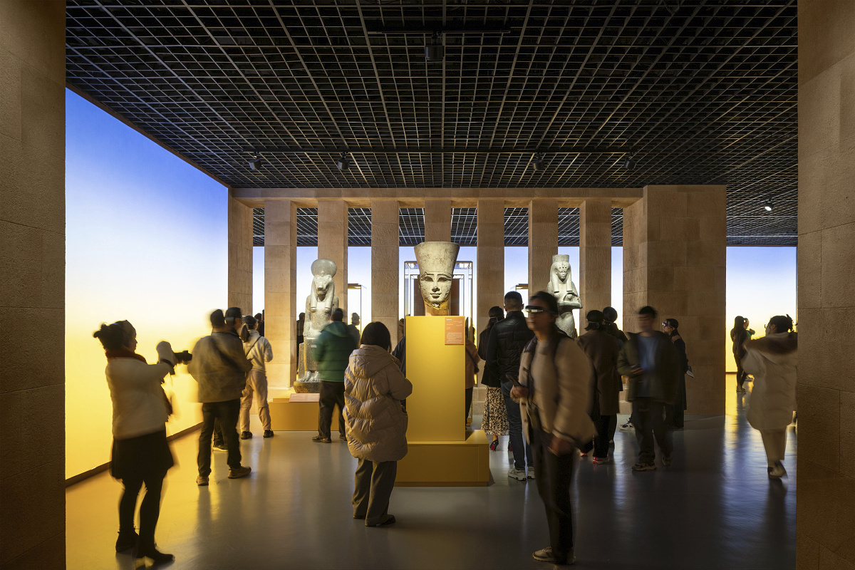 Shanghai Museum (Musée de Shanghai)/Exposition consacrée à l’Égypte, Shanghai 