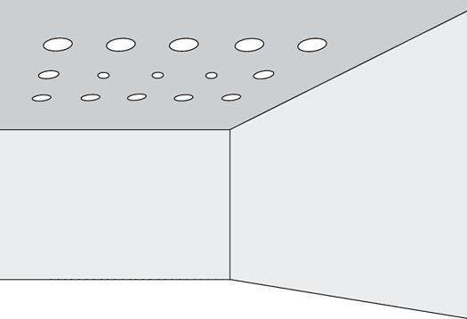 Legge della somiglianza: cerchi di dimensioni diverse sono percepiti come uguali.