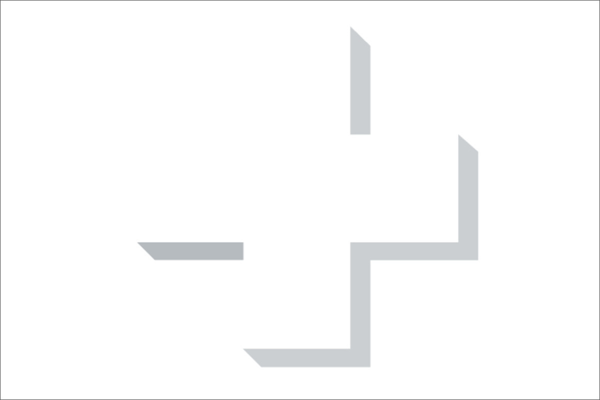 Law of enclosure: depiction with missing contours is perceived via shape perception to be a cross.