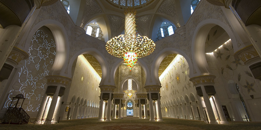 La mosquée Cheikh Zayed bin Sultan Al Nahyan