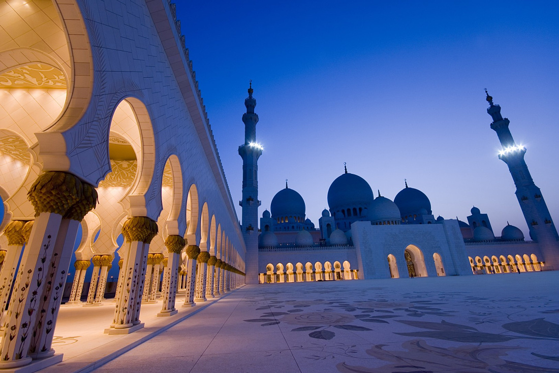 La mosquée Cheikh Zayed bin Sultan Al Nahyan