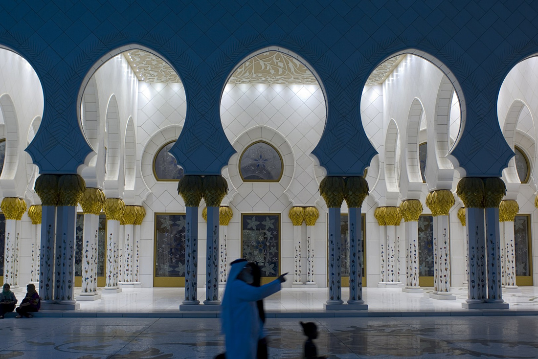 La mosquée Cheikh Zayed bin Sultan Al Nahyan