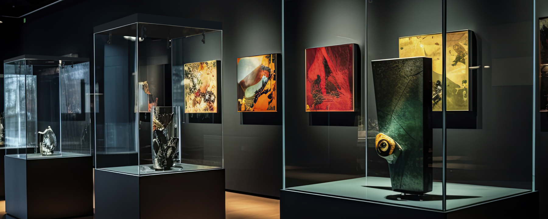 Showcase lighting for museums and galleries ERCO