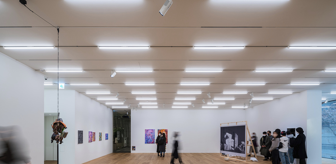 LED light: ERCO Light for the SongEun Art & Cultural Foundation, Seoul