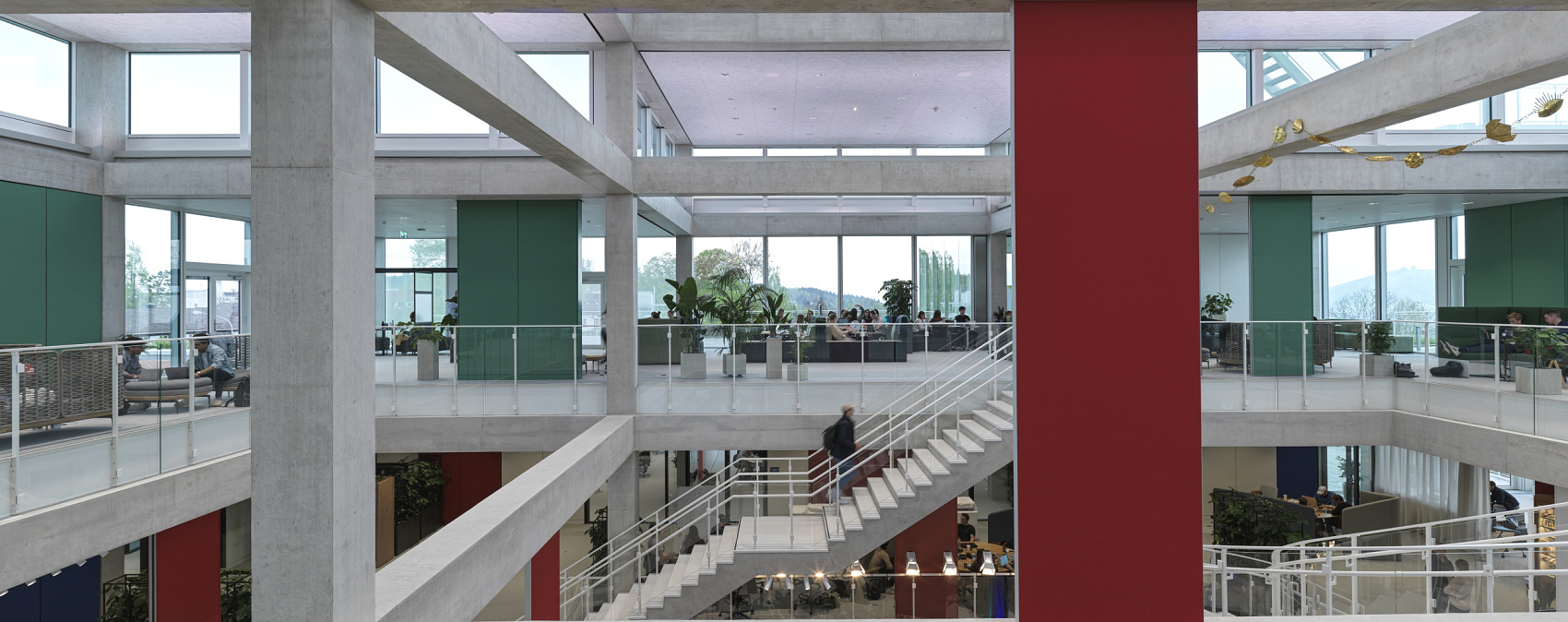 SQUARE - l’université de Saint-Gall (HSG) Learning Center, Saint-Gall, Suisse