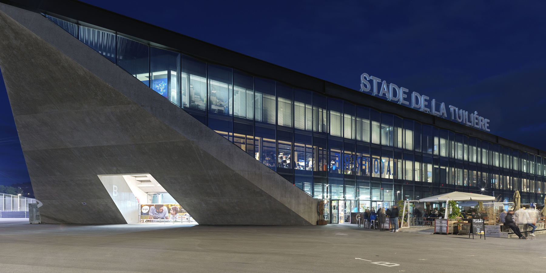 Stade de la Tuilière, Lausanne, Lausanne, Zwitserland