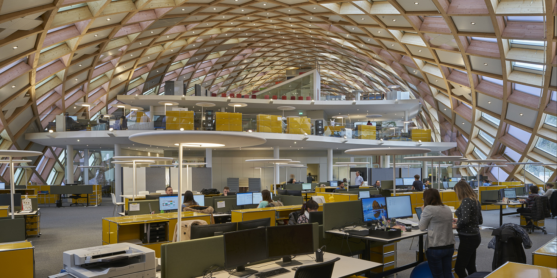 Swatch Headquarters und Cité du Temps, Biel / Schweiz, Biel, Schweiz