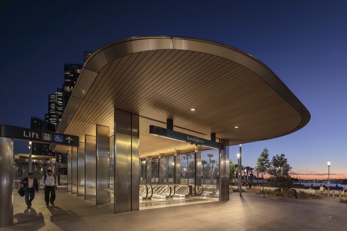 Métro de Sydney – Station Barangaroo