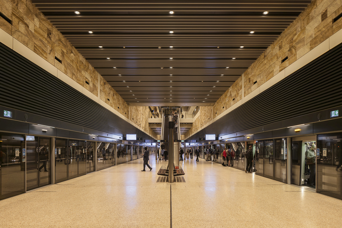 Métro de Sydney – Station Barangaroo